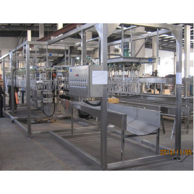 300-500 kippen/u Automatische slachtmachine Halal kippen slachthuis apparatuur