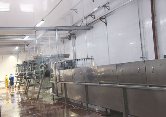 Elektrische stuwmachine voor het slachten van kippen voor boerderijen Pak voor kippen eend gans vogel